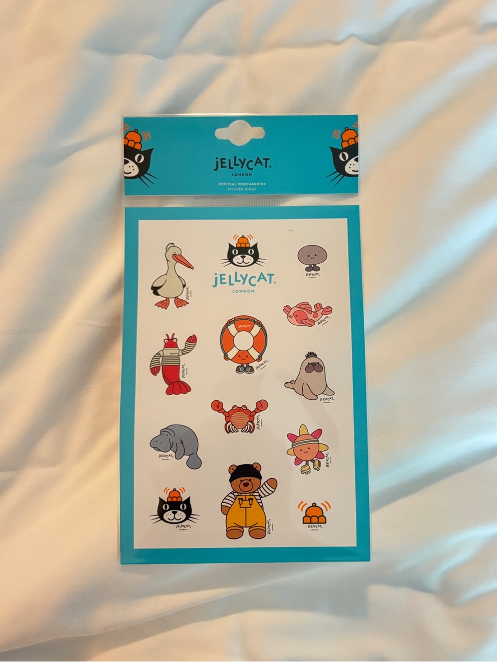 New Jellycat official stickers 2026 summer edition!